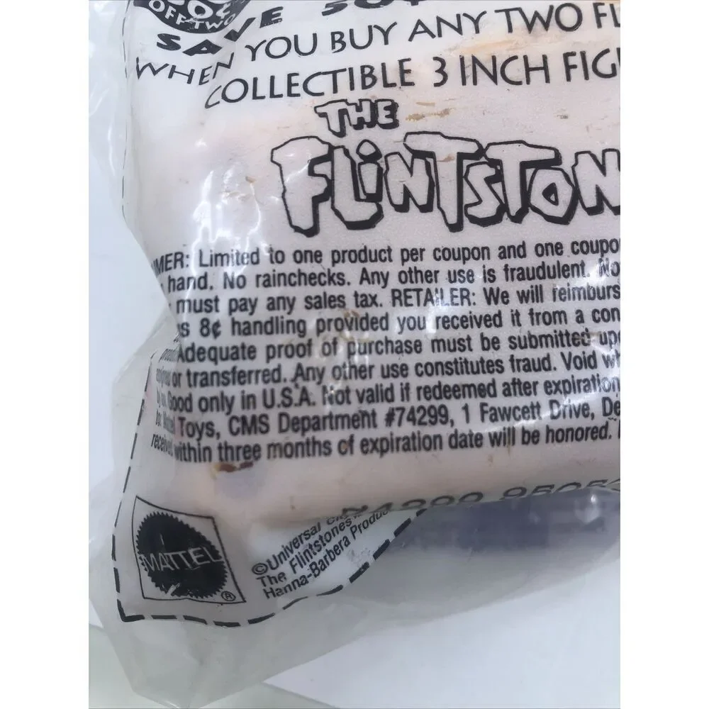 The Flinstones 1993 McDonald's Happy Meal Toy 'Fred & WilmaThe Flintsone's House
